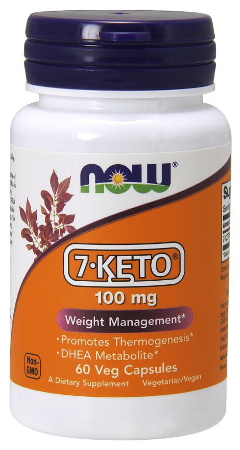 Now 7-Keto 100mg 60 Veg Caps